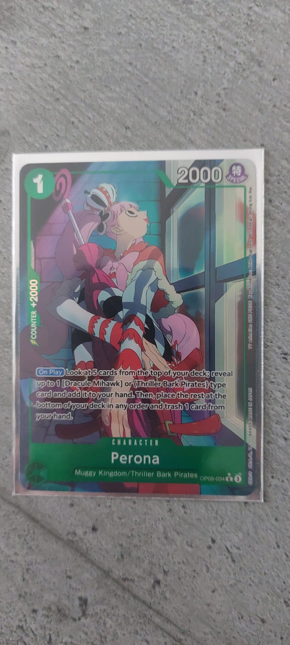One Piece OP09-034 Perona alt art