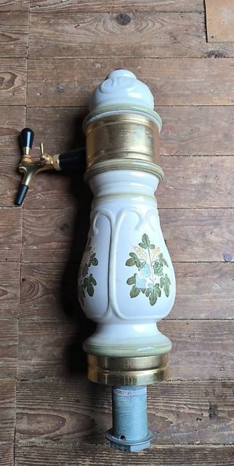 Bierzapfsäule, Zapfhahn, sehr dekorativ, Top!